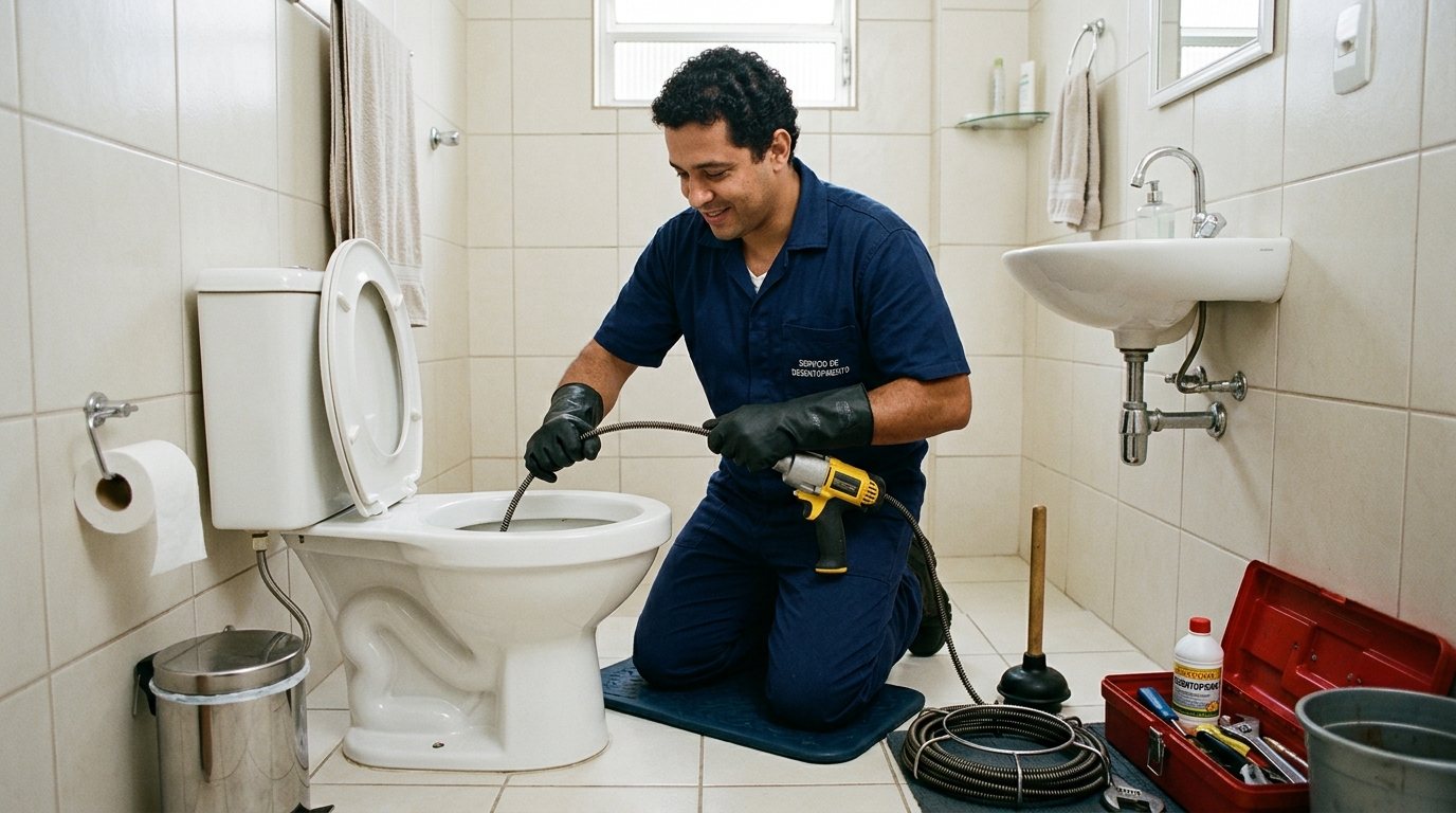 Manutenção no Banheiro em Campinas‑SP